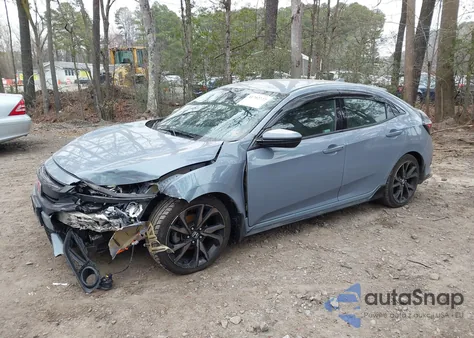 2019 Honda Civic Sport z USA, uszkodzony, nr VIN SHHFK7G42KU219115